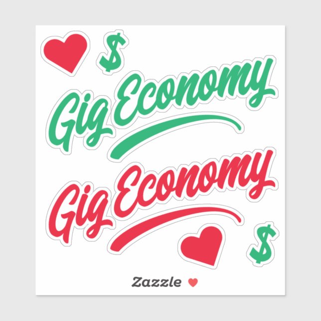Gig Economy Sticker (Sheet)