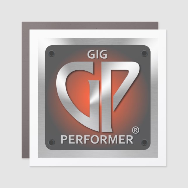 Gig Performer 3" Magnet (Front)