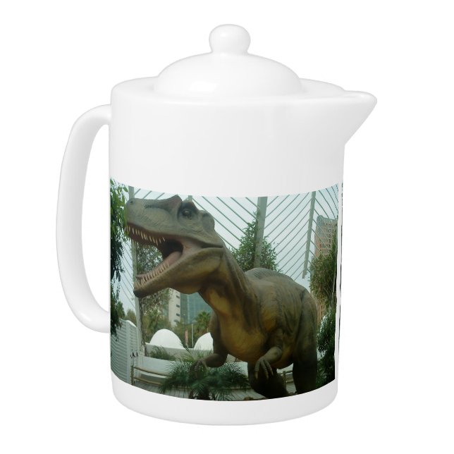 Giganotosaurus Dinosaur Teapot (Left)