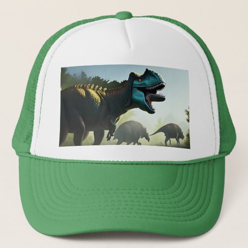 Giganotosaurus Dinosaurs Prowling Truckers Hat