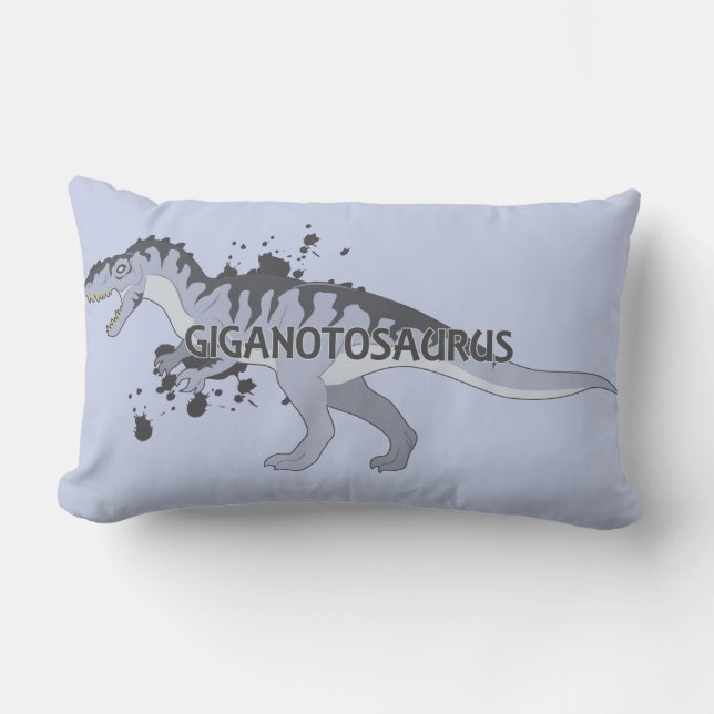 Giganotosaurus Lumbar Pillow (Front)
