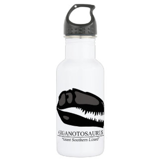 Giganotosaurus Skull Stainless Steel Water Bottle