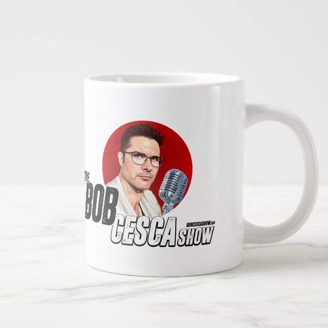 Gigantic Bob Cesca Show Coffee Mug (Right)