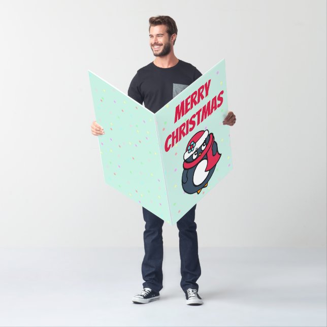 Gigantic Merry Christmas Card (In Situ)