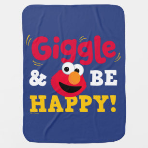 Giggle and Be Happy Elmo Baby Blanket