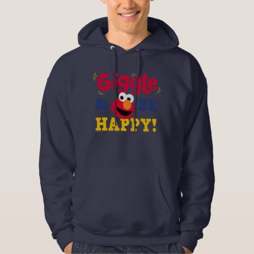 Giggle and Be Happy Elmo Hoodie
