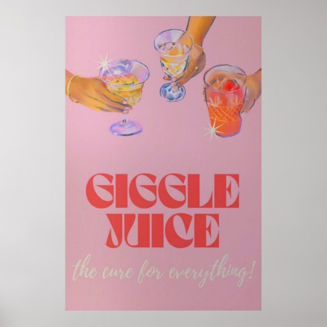Giggle Juice Poster (Front)