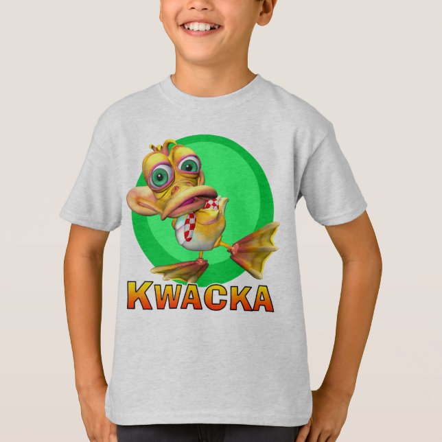 GiggleBellies Kwacka the Duck T-Shirt (Front)