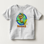 Gigglebellies Nanas The Monkey Toddler T-shirt at Zazzle