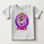 Gigglebellies Pinky The Monkey Baby T-shirt at Zazzle