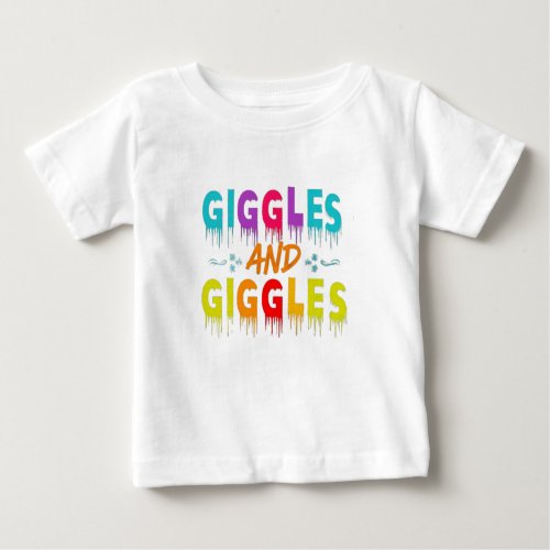 Giggles and Giggles Baby T_Shirt