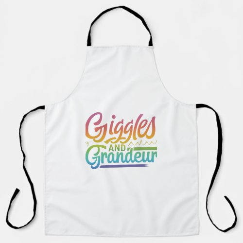 Giggles and Grandeur Apron