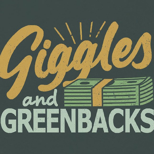 Giggles and GREENBACKS  T-Shirt (Creator Uploaded)
