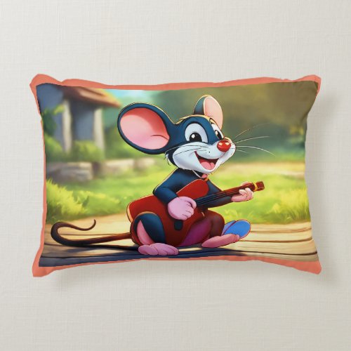 Giggles and Grins The Joyful Adventures of Whiske Accent Pillow