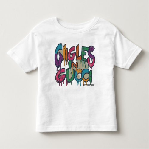 Giggles in Gucci Toddler T_shirt