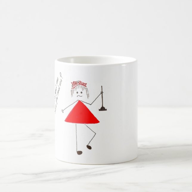 "giggles in red" mug (Center)