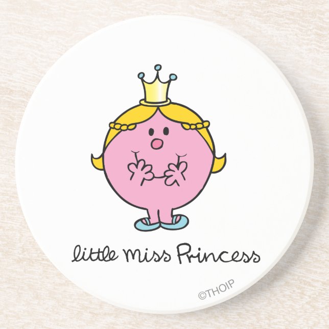 Giggling Little Miss Princess Coaster (Front)