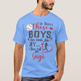 Gigi BaseBall Grandma Cute Mothers Day Funny Gigi T-Shirt