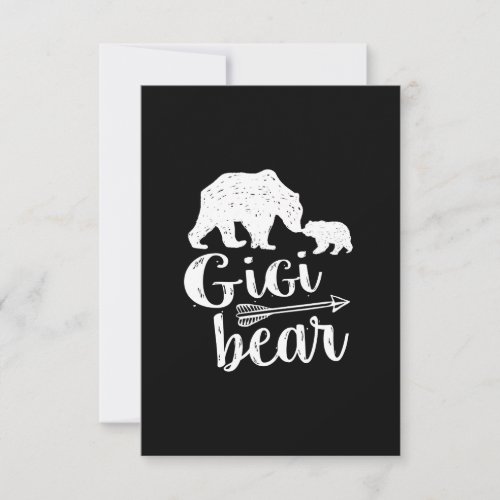 Gigi Bear Great Grandma Gift Card