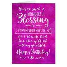 Gigi Birthday, You're a Blessing