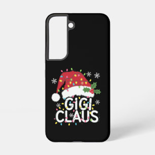 Gigi Claus Christmas Lights Pajama Family Matching Samsung Galaxy S22 Case