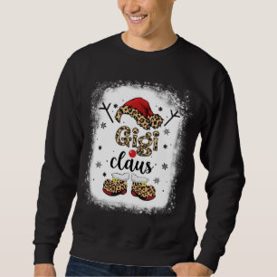 Gigi Claus Matching Family Christmas Pajamas Grand Sweatshirt