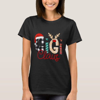 Gigi Claus Reindeer Christmas  T-Shirt