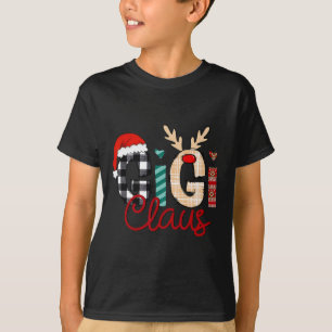 Gigi Claus Reindeer Christmas T-Shirt
