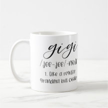 Gigi Coffee Mug Grandma Coffee Mug Mother's Day