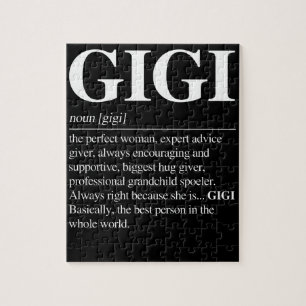 Gigi Definition Grandma Mother Day Gifts Women Jigsaw Puzzle