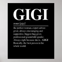 Gigi Definition Grandma Mother Day Gifts Women