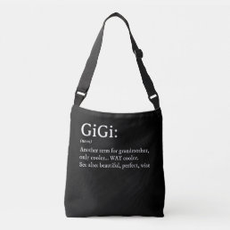 Gigi Definition T Women Gigi Gift Grandma Birthday Crossbody Bag