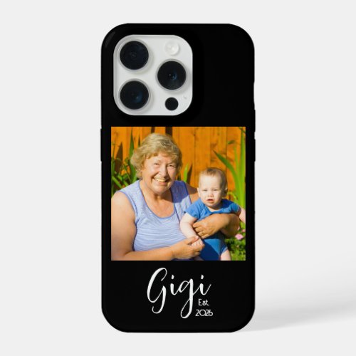 Gigi Established Photo Gift  iPhone 15 Pro Case