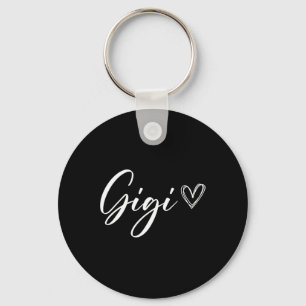 Gigi For Grandma Grandmother Announcement Mothers Keychain