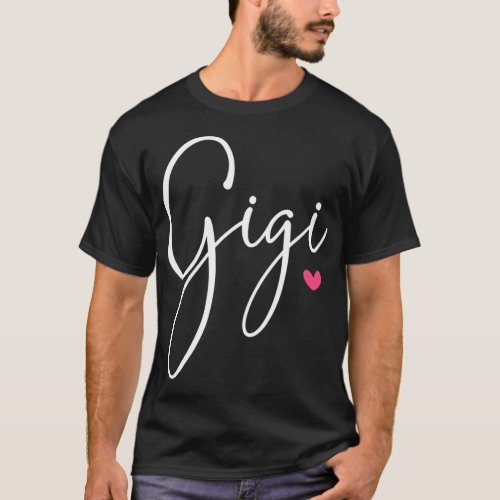 Gigi For Women Grandma Mothers Day Christmas Gran T_Shirt