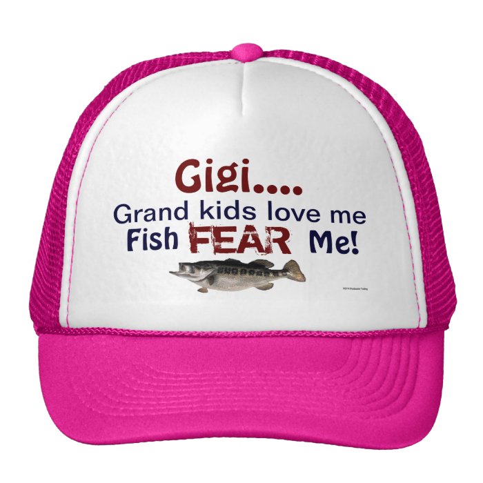 GigiGrand Kids Love Me Fish Fear Me Hat