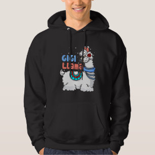 Gigi Llama Matching Family Christmas Pajamas Hoodie