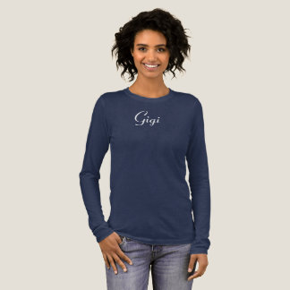 Gigi long sleeve Tri-Blend shirt