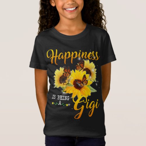 Gigi Lover  Happiness Being A GIgi T_Shirt