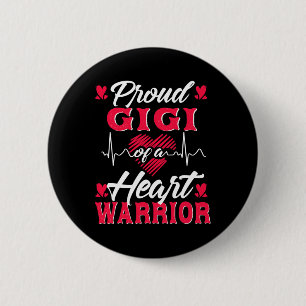 Gigi Of A Heart Warrior Chd Awareness Button