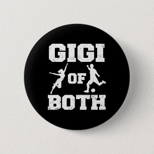 Gigi Of Both Dance Soccer Funny Dancer Sport Playe Button