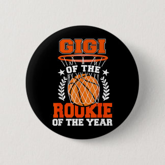 Gigi Of Rookie 1st Basball Bday Theme Matching Button