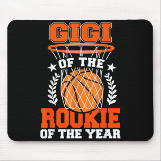 Gigi Of Rookie 1st Basball Bday Theme Matching Mouse Pad