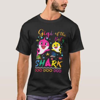 Gigi Of The Baby Shark Birthday Gigi Shark T-Shirt