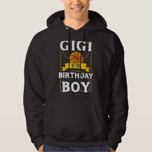 Gigi Of The Birthday Baller Basketball Bday Party Hoodie