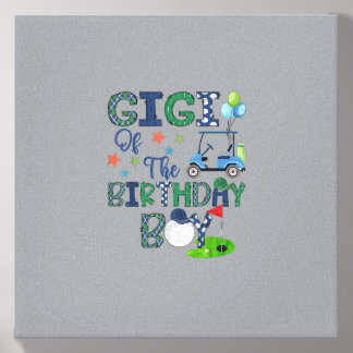 Gigi Of The Birthday Boy Hole In One Golf Canvas Photo Tile