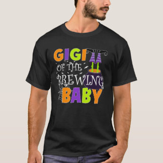 Gigi of The Brewing Baby Halloween Witch Women T-Shirt