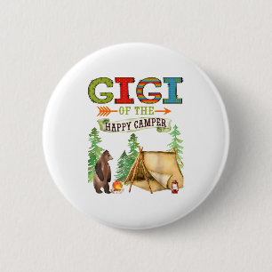 Gigi Of The Happy Camper First Birthday Camng Button