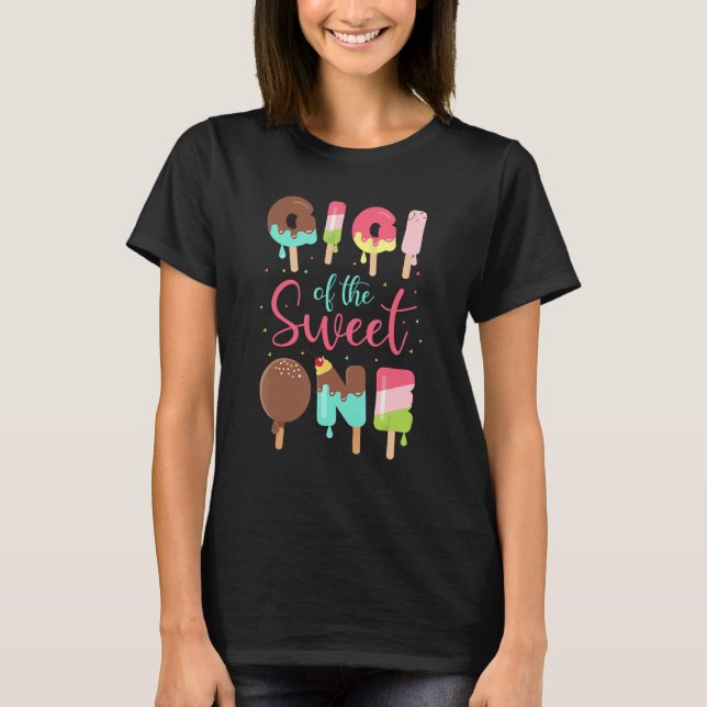 Gigi of The Sweet One  Sweetie Girl Ice Cream T-Shirt (Front)