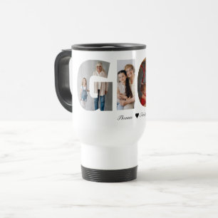 Gigi Photo Collage Grandma Keepsake from Grandkids Travel Mug